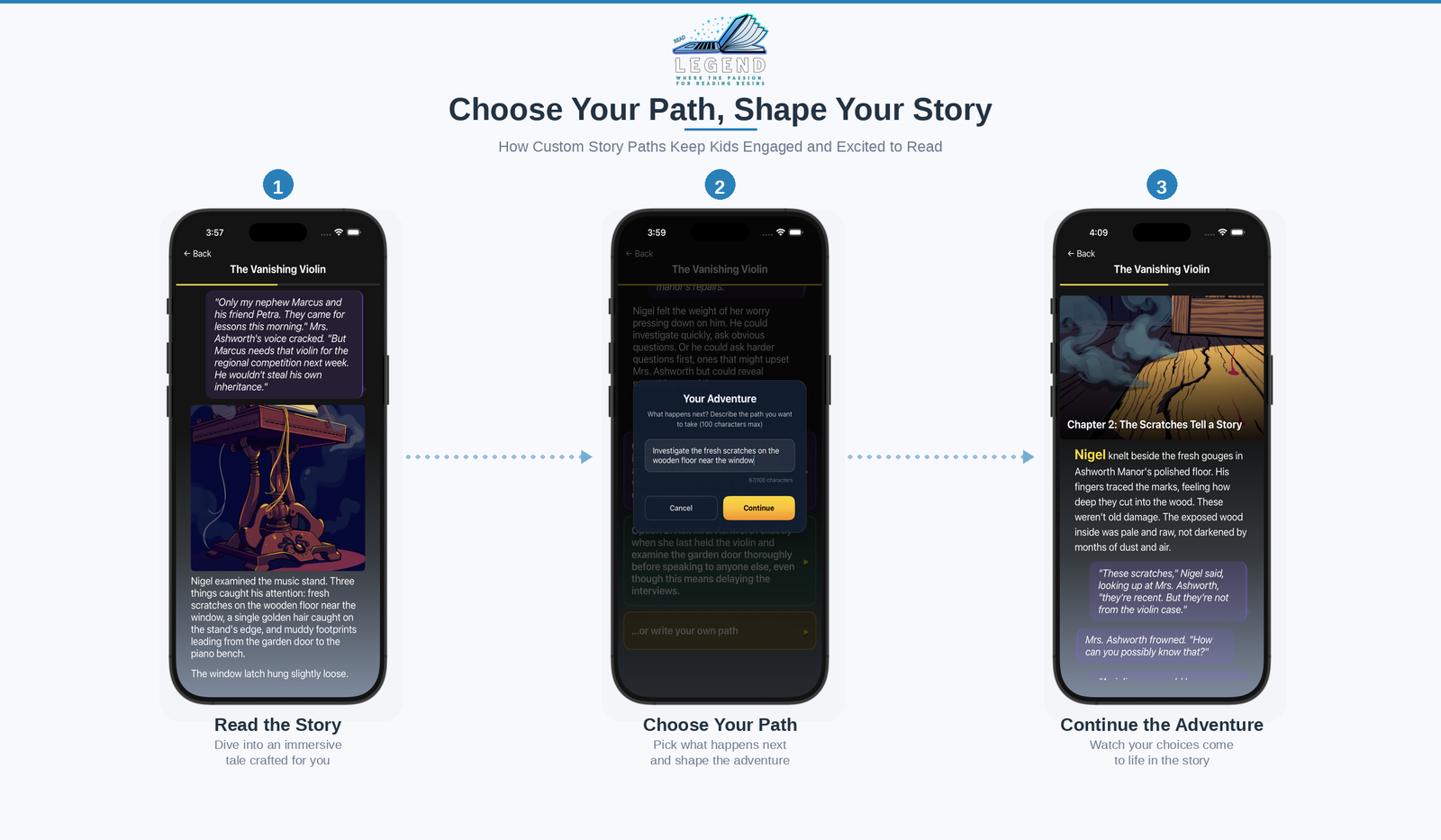 Choose Your Path, Shape Your Story - How Custom Story Paths Keep Kids Engaged with ReadLegend